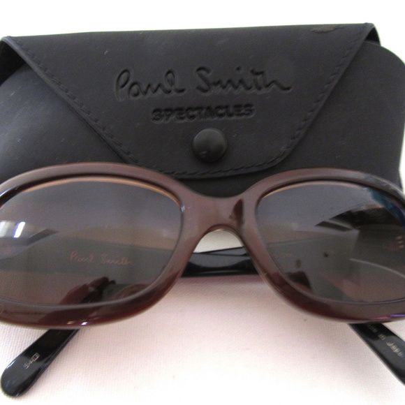 PAUL SMITH Womens Oval Brown Sunglasses - Picture 1 of 7